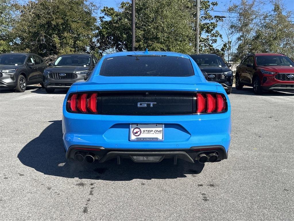 used 2022 Ford Mustang car, priced at $40,491