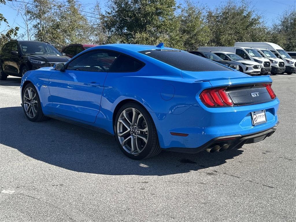 used 2022 Ford Mustang car, priced at $40,491