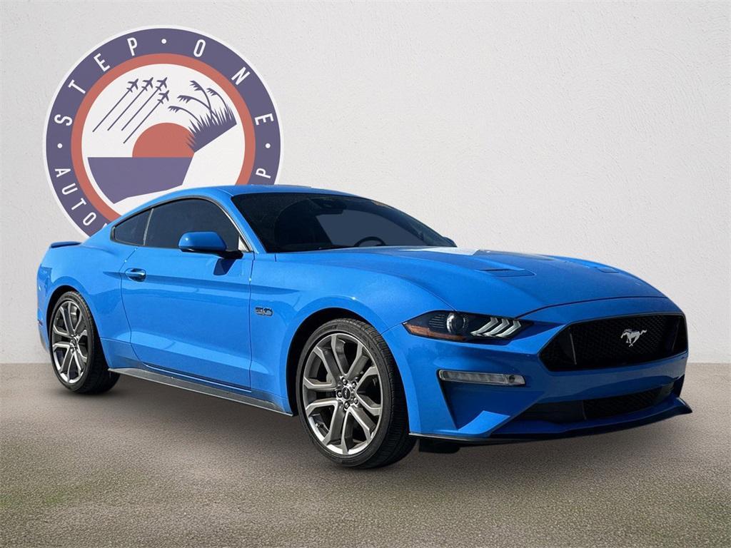 used 2022 Ford Mustang car, priced at $40,491