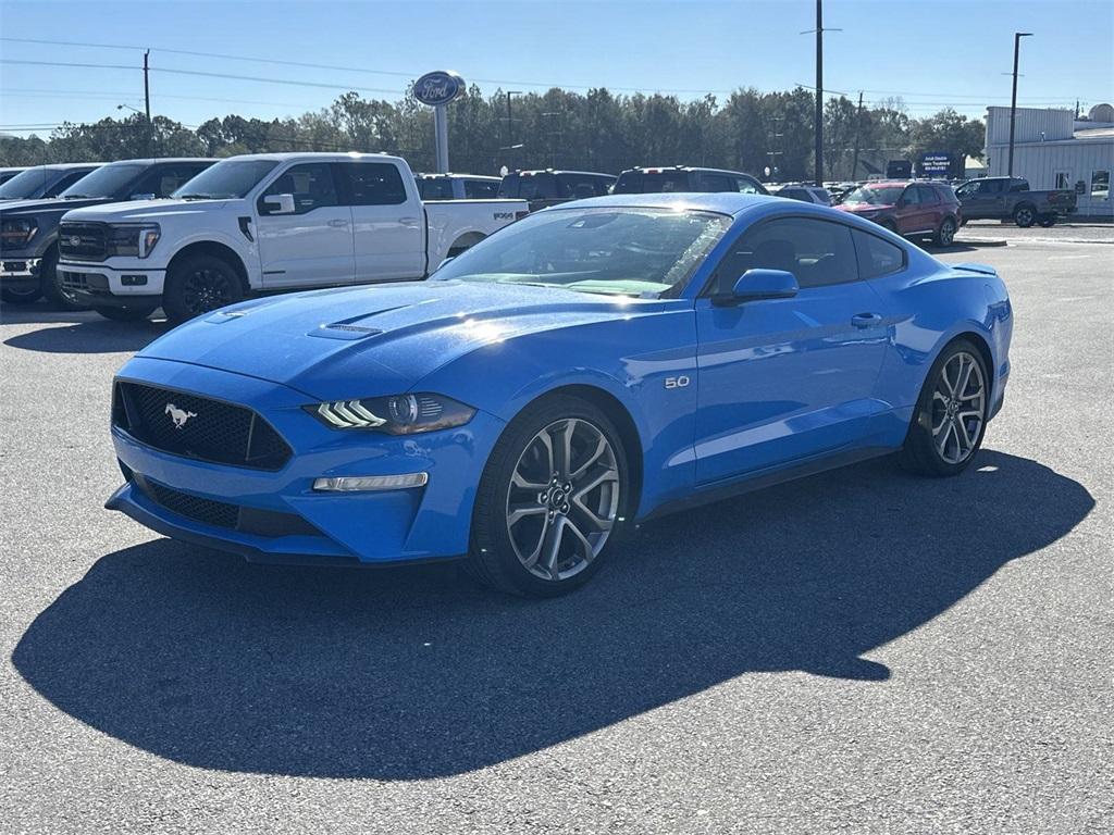 used 2022 Ford Mustang car, priced at $40,491