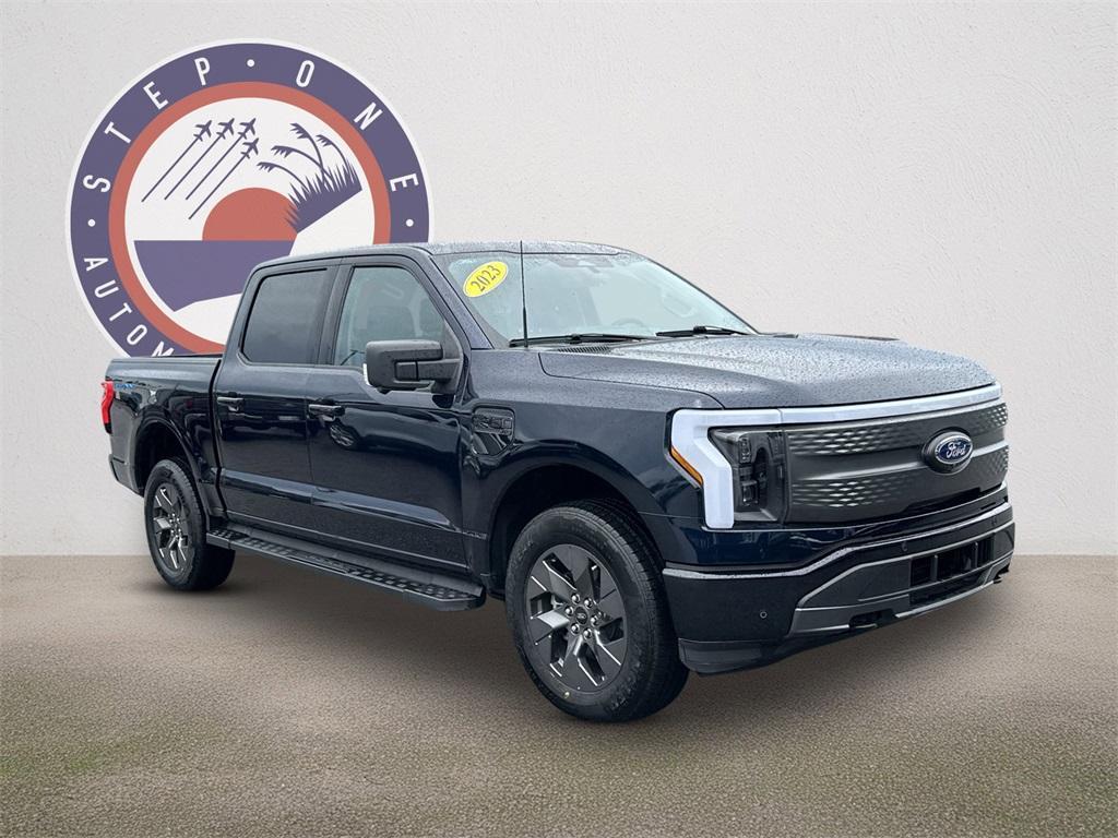 used 2023 Ford F-150 Lightning car, priced at $44,560