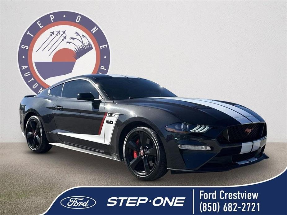 used 2022 Ford Mustang car, priced at $34,592