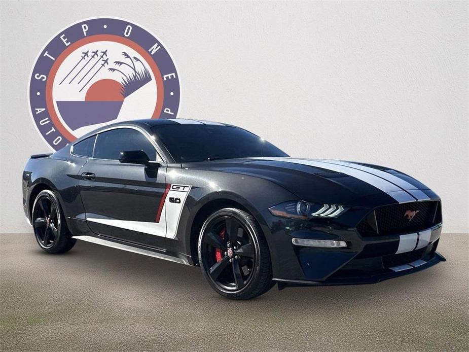 used 2022 Ford Mustang car, priced at $34,592