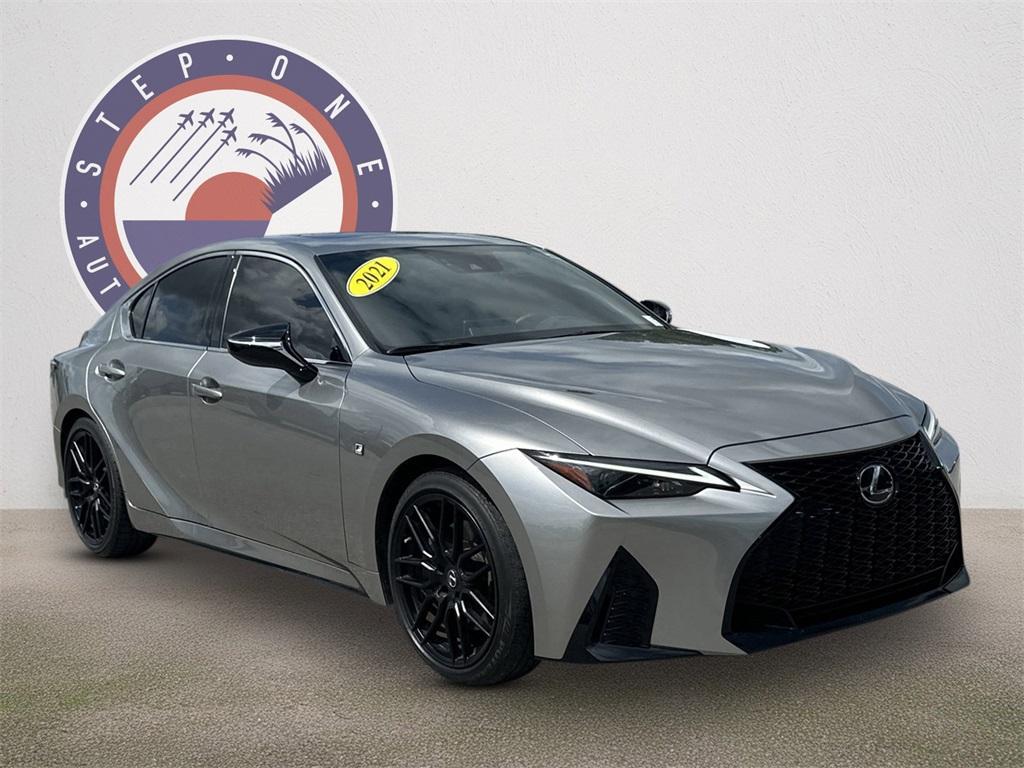 used 2021 Lexus IS 350 car, priced at $41,511