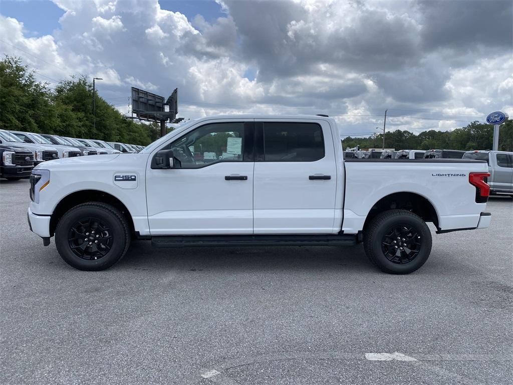 new 2025 Ford F-150 Lightning car, priced at $64,050