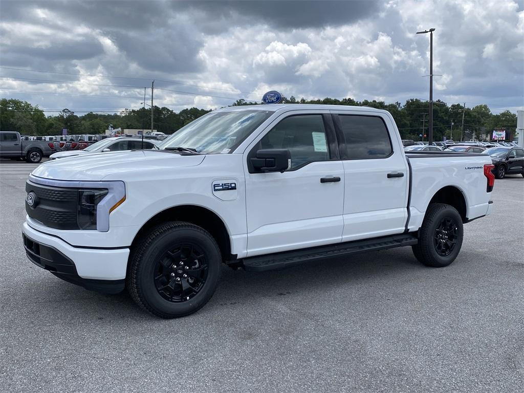 new 2025 Ford F-150 Lightning car, priced at $64,050
