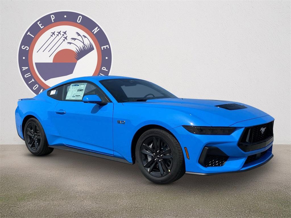 new 2025 Ford Mustang car, priced at $44,433
