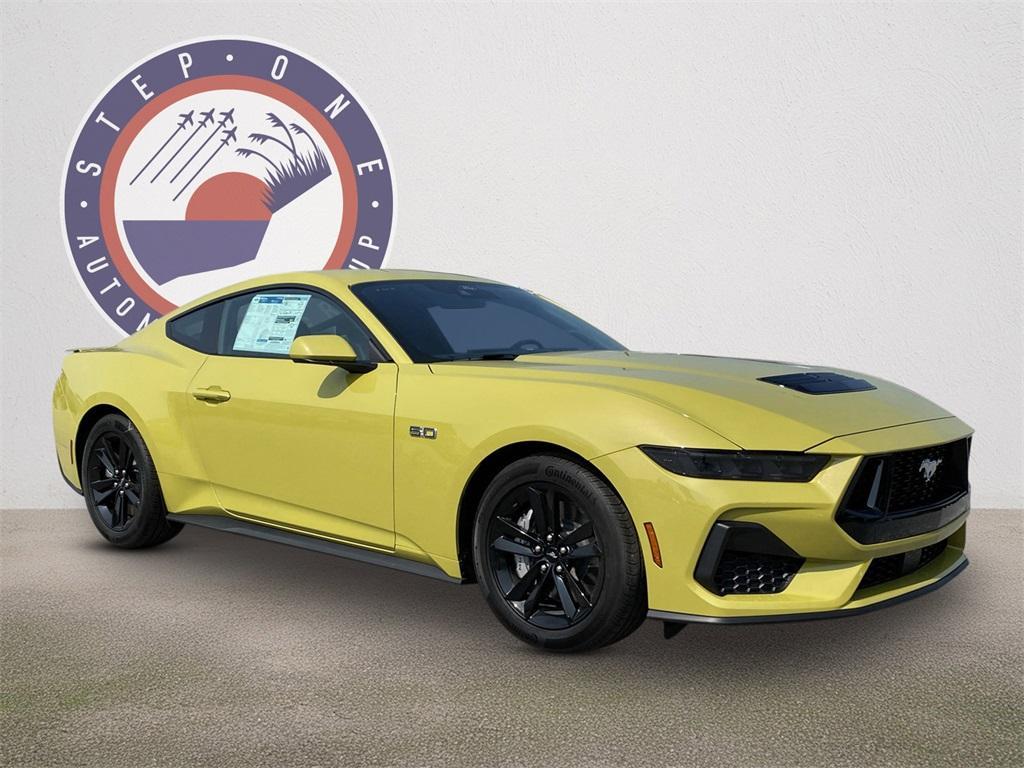 new 2025 Ford Mustang car, priced at $44,433