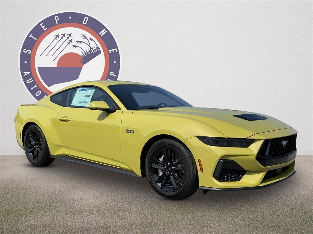 new 2025 Ford Mustang car, priced at $44,433