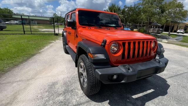 used 2018 Jeep Wrangler Unlimited car, priced at $26,772