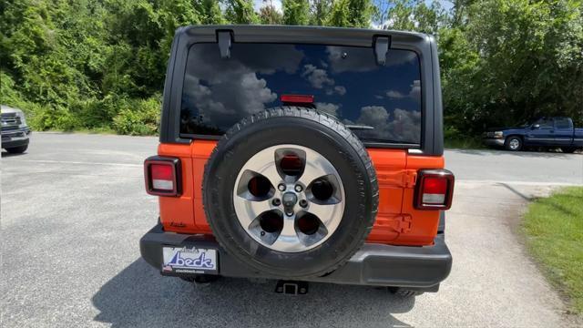 used 2018 Jeep Wrangler Unlimited car, priced at $26,772