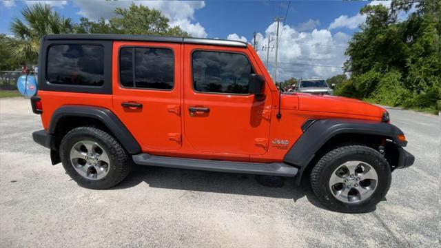 used 2018 Jeep Wrangler Unlimited car, priced at $26,772