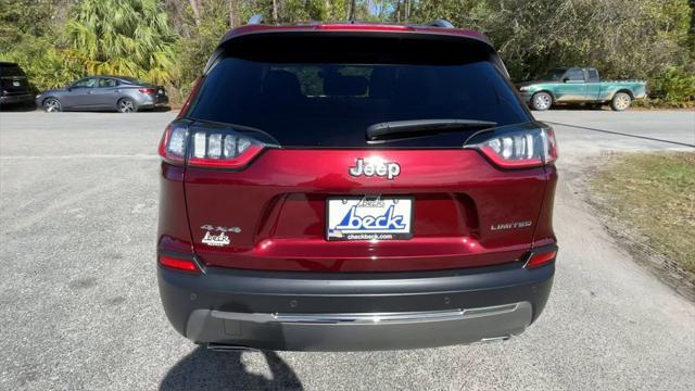 used 2021 Jeep Cherokee car, priced at $24,995