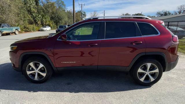 used 2021 Jeep Cherokee car, priced at $24,995