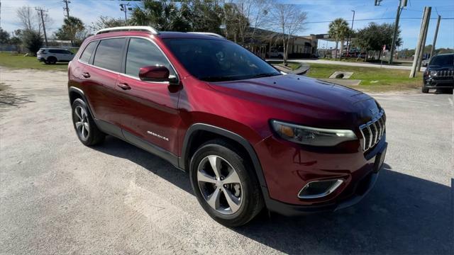 used 2021 Jeep Cherokee car, priced at $24,995