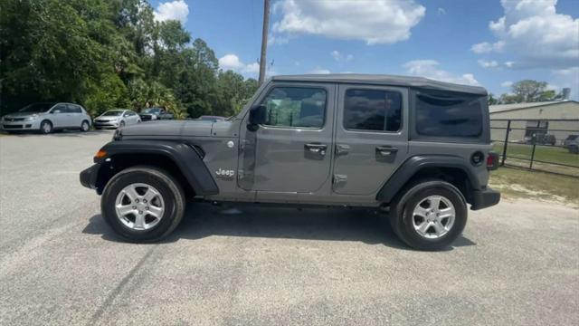 used 2020 Jeep Wrangler Unlimited car, priced at $34,123