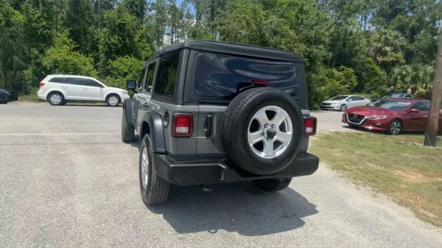 used 2020 Jeep Wrangler Unlimited car, priced at $34,123