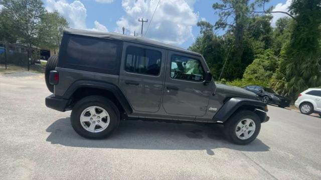 used 2020 Jeep Wrangler Unlimited car, priced at $34,123