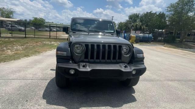 used 2020 Jeep Wrangler Unlimited car, priced at $34,123
