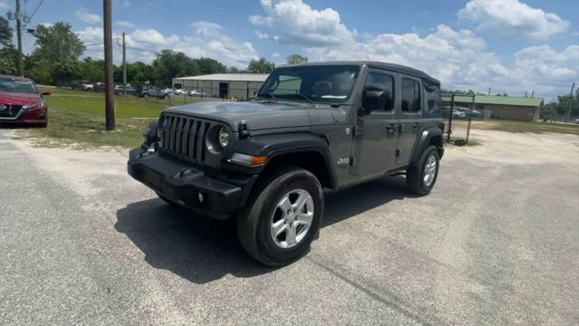 used 2020 Jeep Wrangler Unlimited car, priced at $34,123