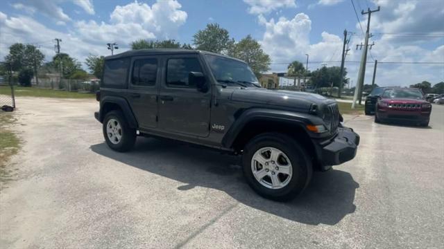used 2020 Jeep Wrangler Unlimited car, priced at $34,123