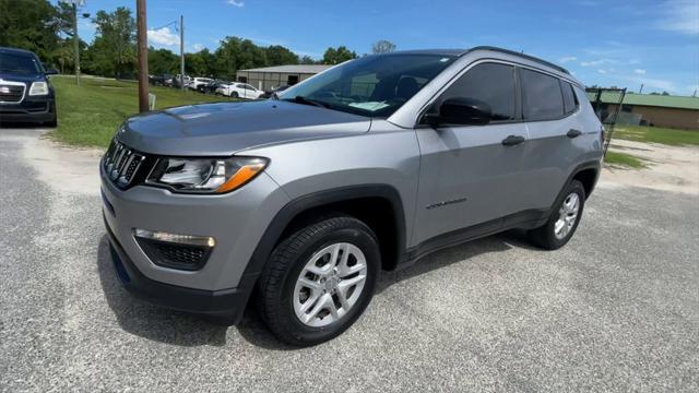 used 2021 Jeep Compass car, priced at $17,991