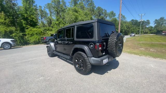 used 2021 Jeep Wrangler Unlimited car, priced at $31,995