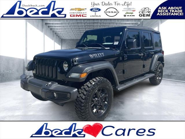used 2021 Jeep Wrangler Unlimited car, priced at $31,995