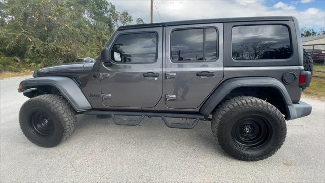 used 2021 Jeep Wrangler Unlimited car, priced at $32,995