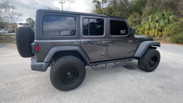 used 2021 Jeep Wrangler Unlimited car, priced at $32,995