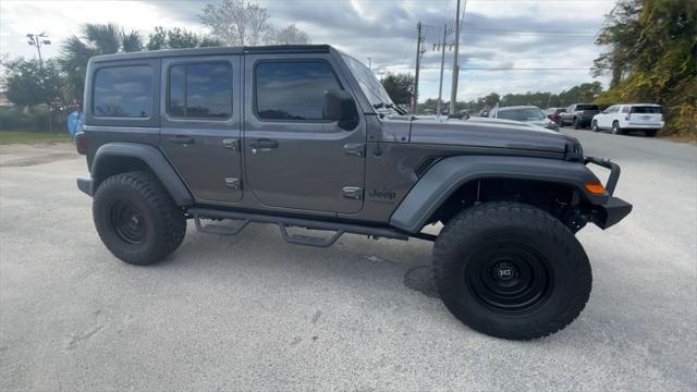 used 2021 Jeep Wrangler Unlimited car, priced at $32,995