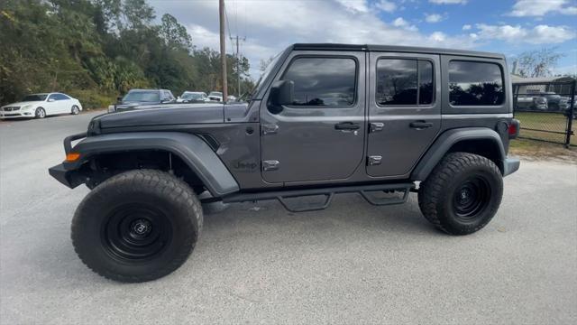 used 2021 Jeep Wrangler Unlimited car, priced at $32,995