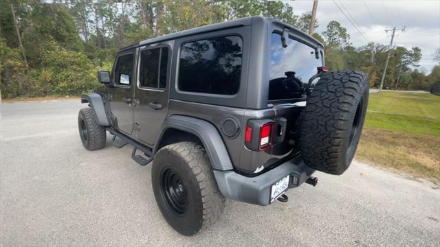 used 2021 Jeep Wrangler Unlimited car, priced at $32,995