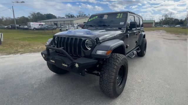 used 2021 Jeep Wrangler Unlimited car, priced at $32,995