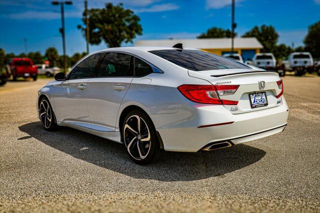 used 2021 Honda Accord car, priced at $27,991