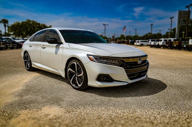 used 2021 Honda Accord car, priced at $27,991