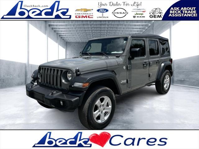 used 2020 Jeep Wrangler Unlimited car, priced at $27,685