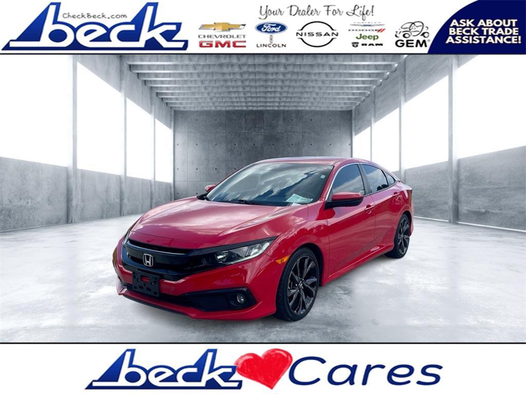 used 2019 Honda Civic car, priced at $20,294