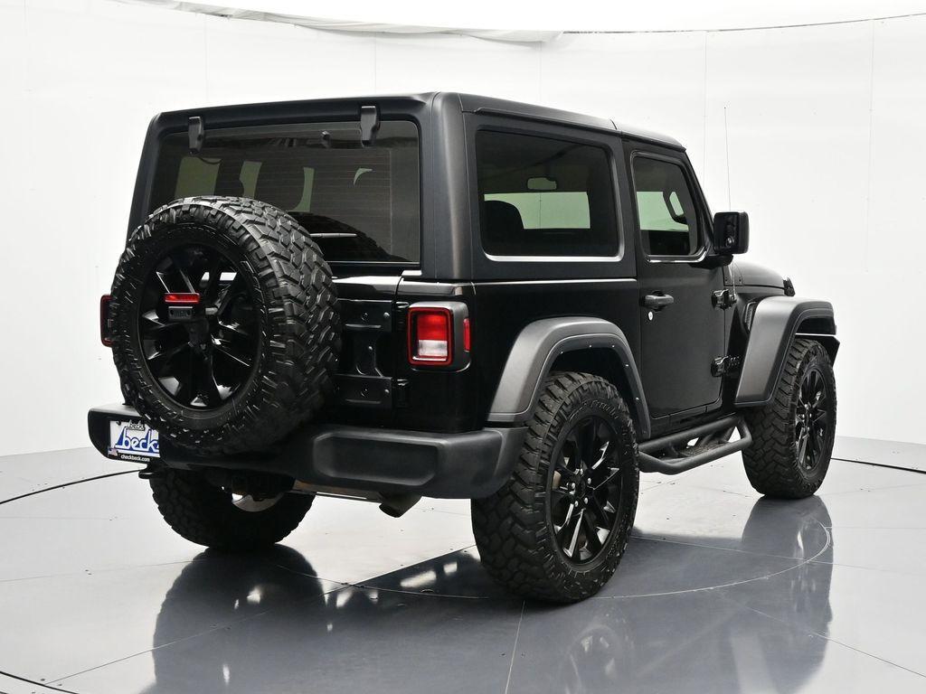 used 2021 Jeep Wrangler car, priced at $27,526