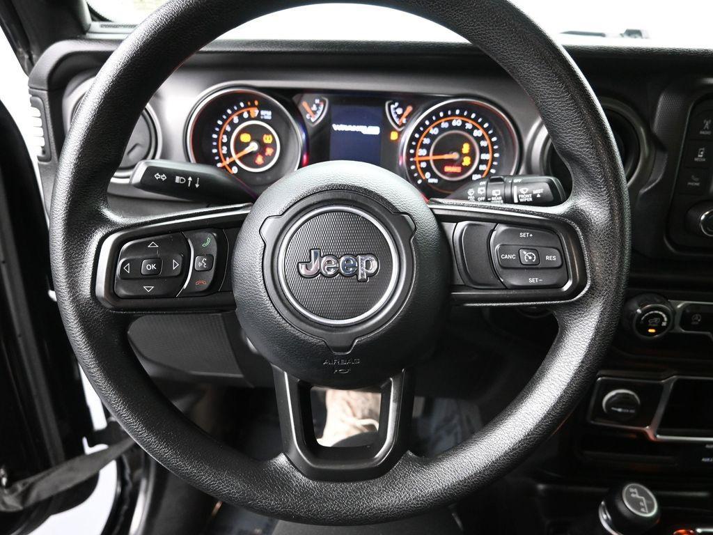 used 2021 Jeep Wrangler car, priced at $27,526
