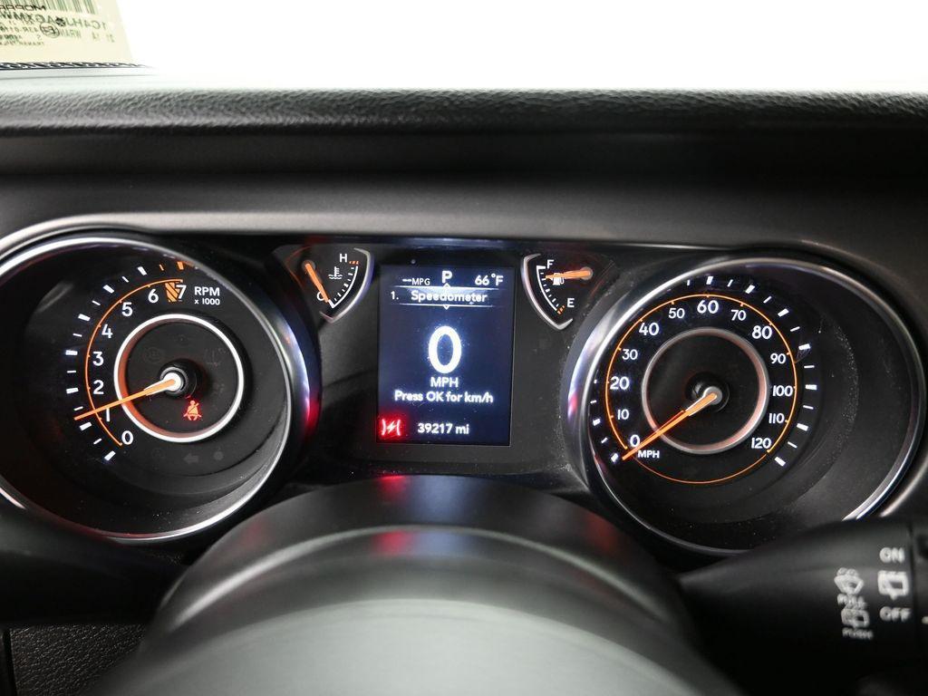 used 2021 Jeep Wrangler car, priced at $27,526