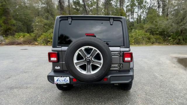 used 2022 Jeep Wrangler Unlimited car, priced at $32,895