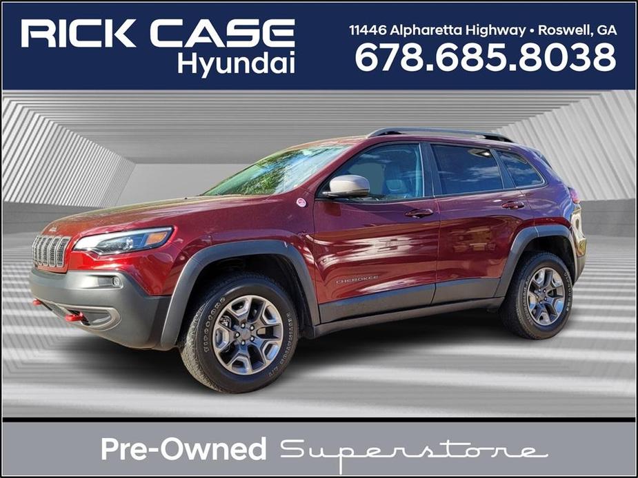 used 2019 Jeep Cherokee car, priced at $17,991