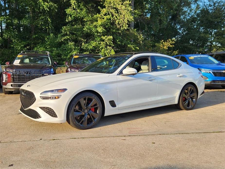 used 2022 Genesis G70 car, priced at $31,209