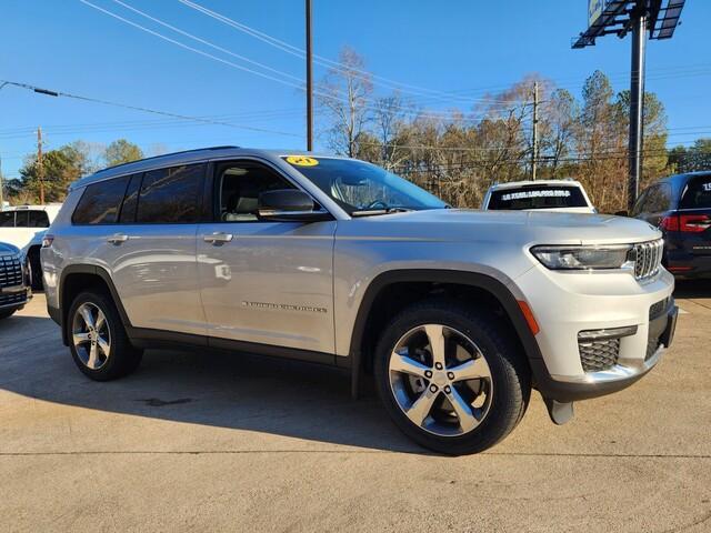 used 2021 Jeep Grand Cherokee L car, priced at $30,591