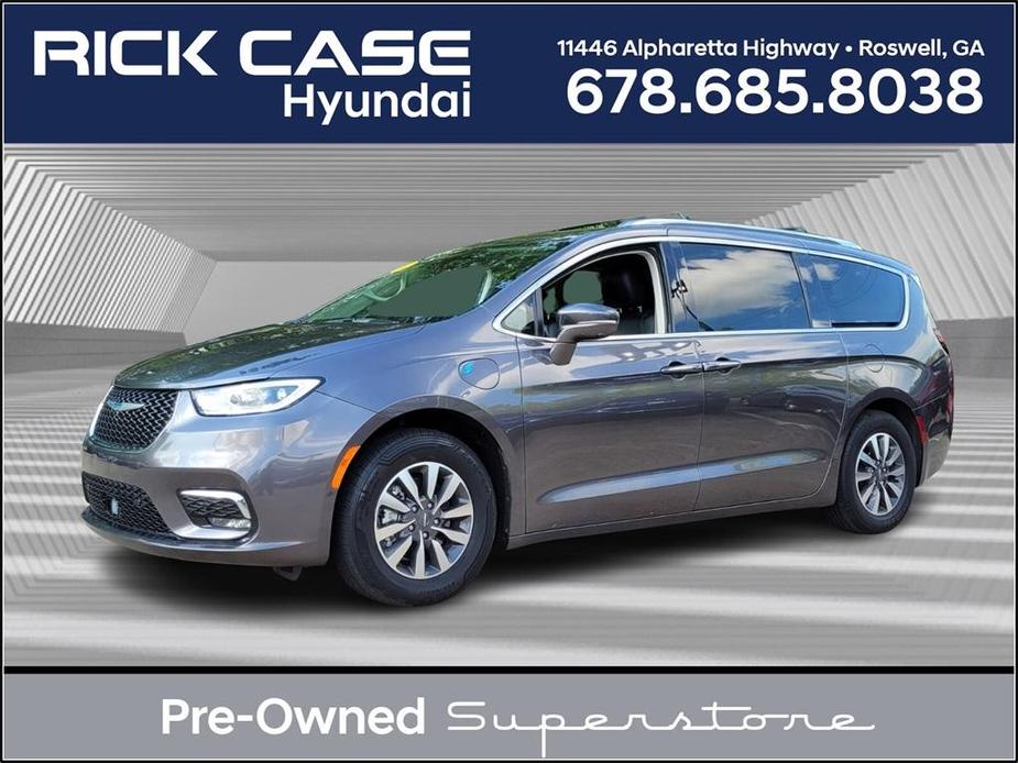 used 2021 Chrysler Pacifica Hybrid car, priced at $21,800