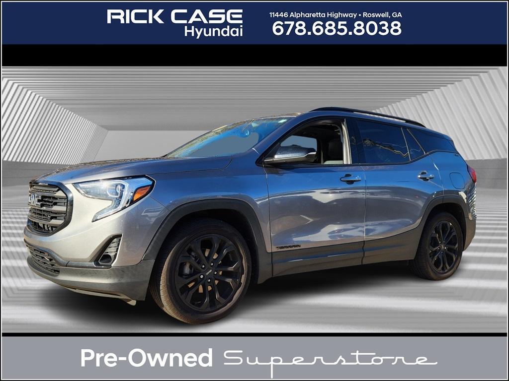 used 2021 GMC Terrain car, priced at $20,064