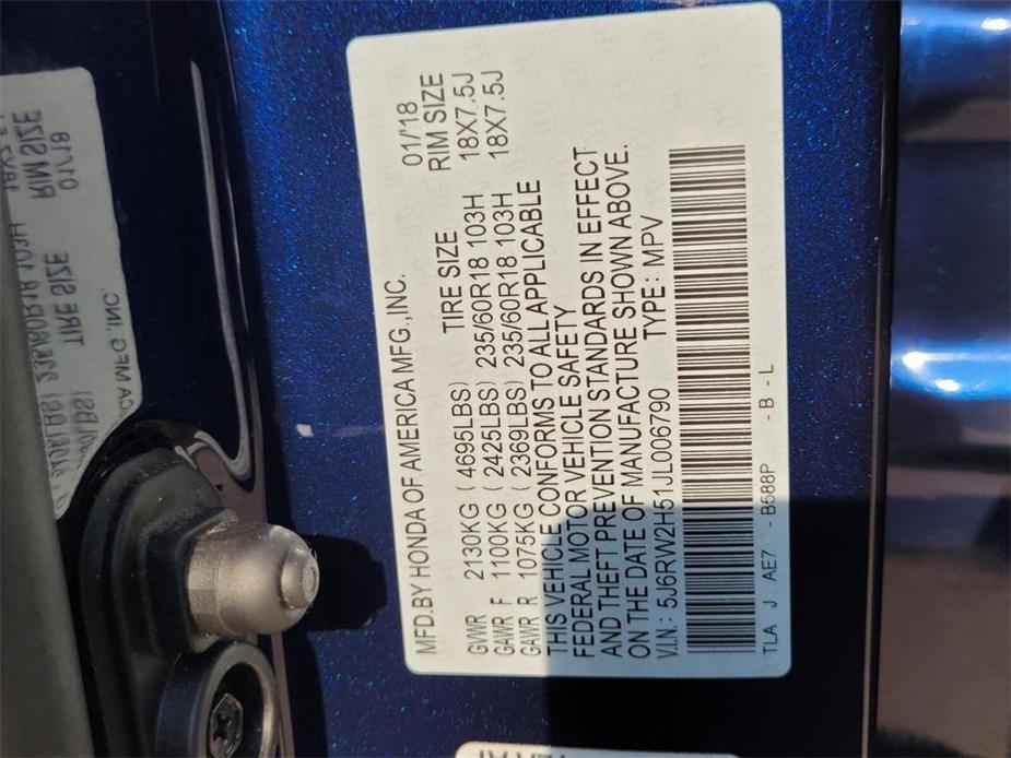 used 2018 Honda CR-V car, priced at $21,991