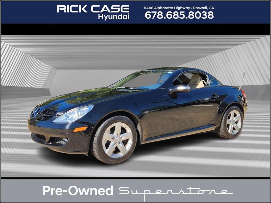 used 2007 Mercedes-Benz SLK-Class car, priced at $11,991