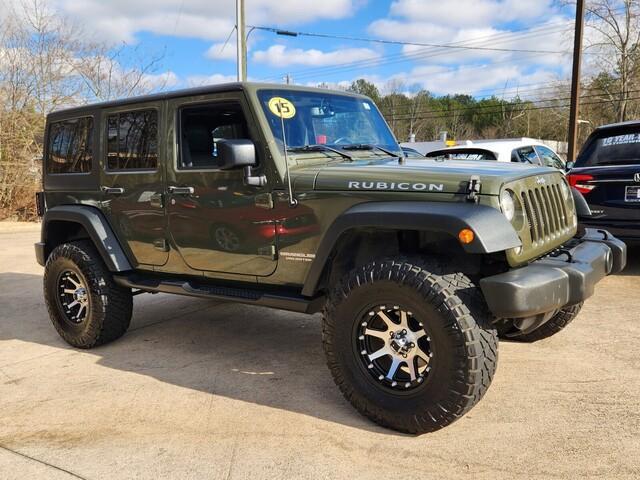 used 2015 Jeep Wrangler Unlimited car, priced at $24,990